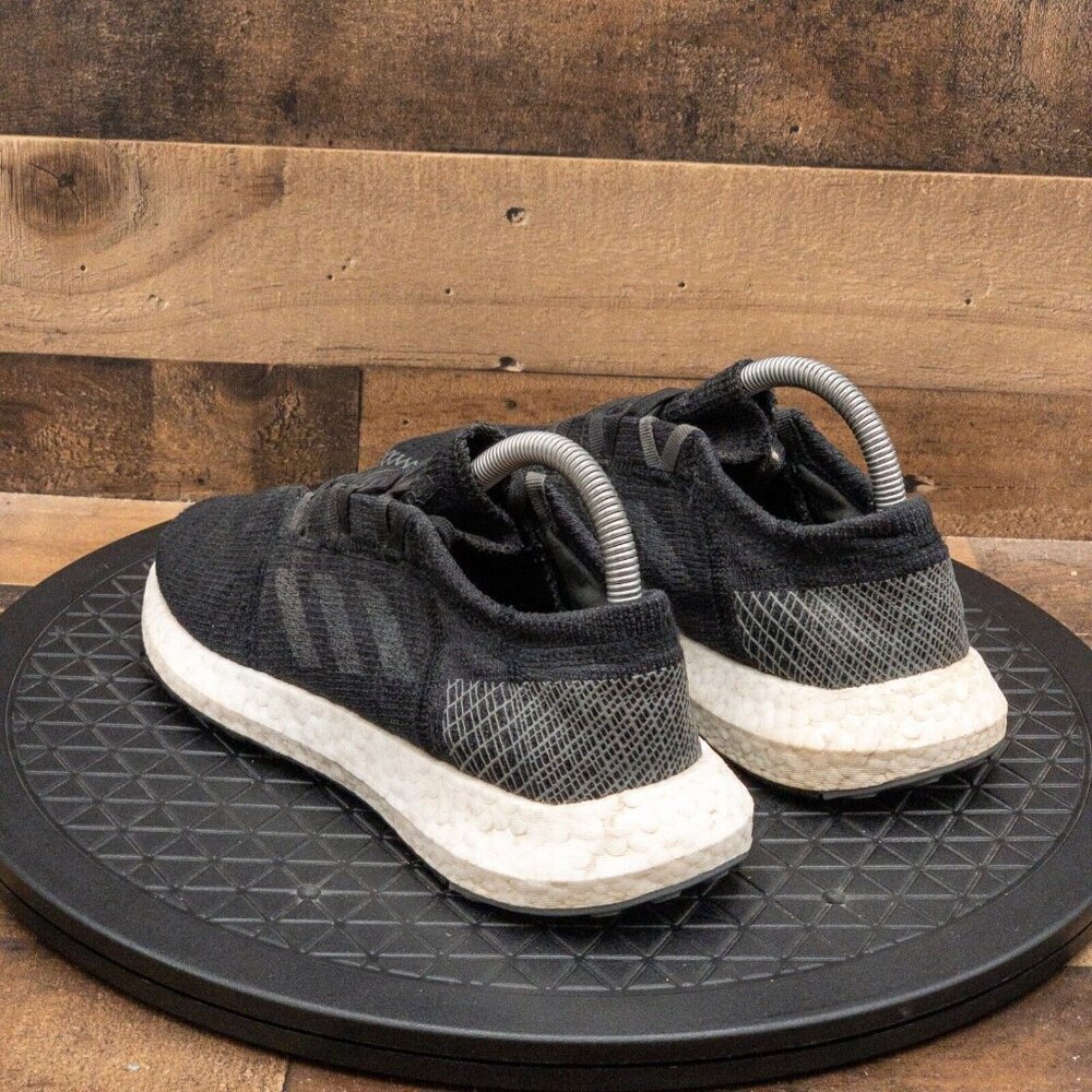 ADIDAS PUREBOOST GO MENS ATHLETIC SHOES RUNNING WALKING GYM BLACK LOW SIZE 7 - Picture 6 of 9